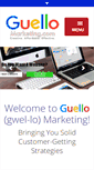 Mobile Screenshot of guellomarketing.com